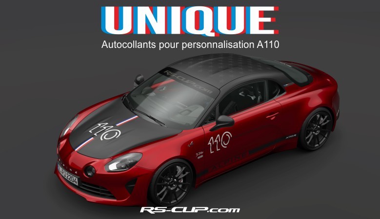 RS-CUP.com - Stickers et kits graphiques pour ALPINE